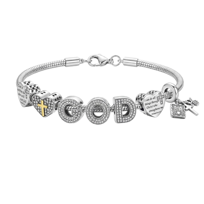 Faith & Grace Charm Bracelet